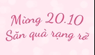 Mừng 20 tháng 10 săn quà Nhật rạng rỡ cùng Hachi Hachi